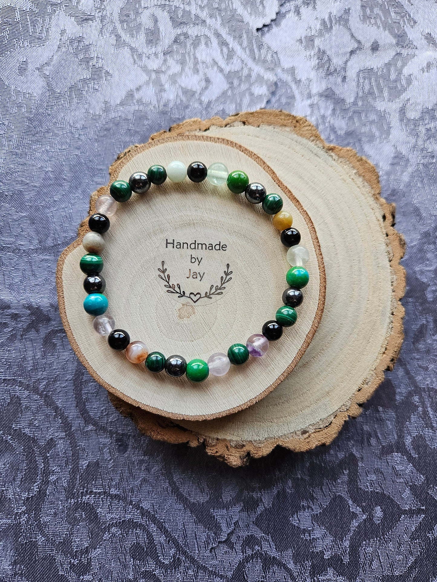 6mm  Arthritis Crystal Gemstone Bracelet