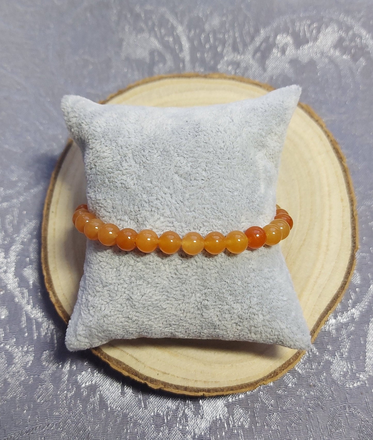 Love and Energy Sunstone Crystal Gemstone Beaded Bracelet
