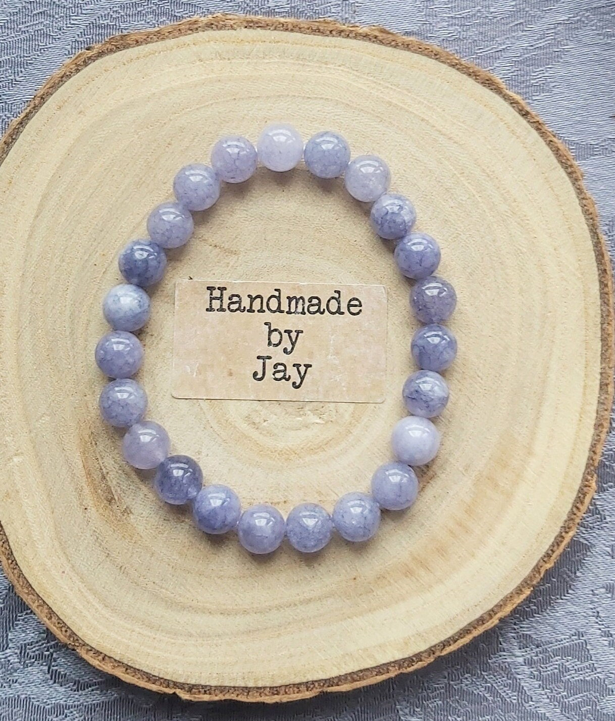 Crystal Birth Stone Gemstone Bracelets Amethyst / Aquamarine/Rose Quartz Crystal Gemstone Beaded Chakra Bracelet