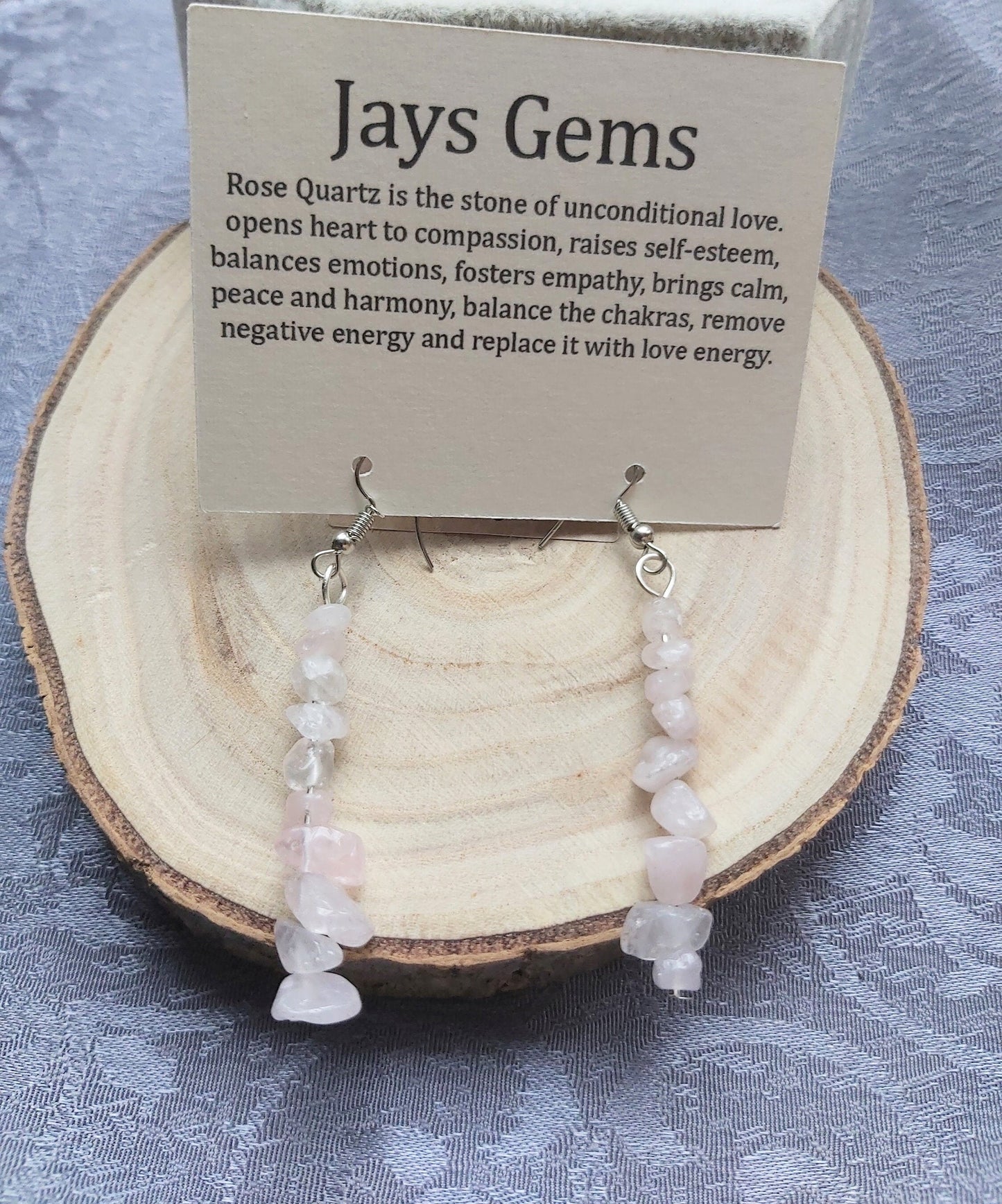 Drop Dangle Crystal Gemstone Earrings