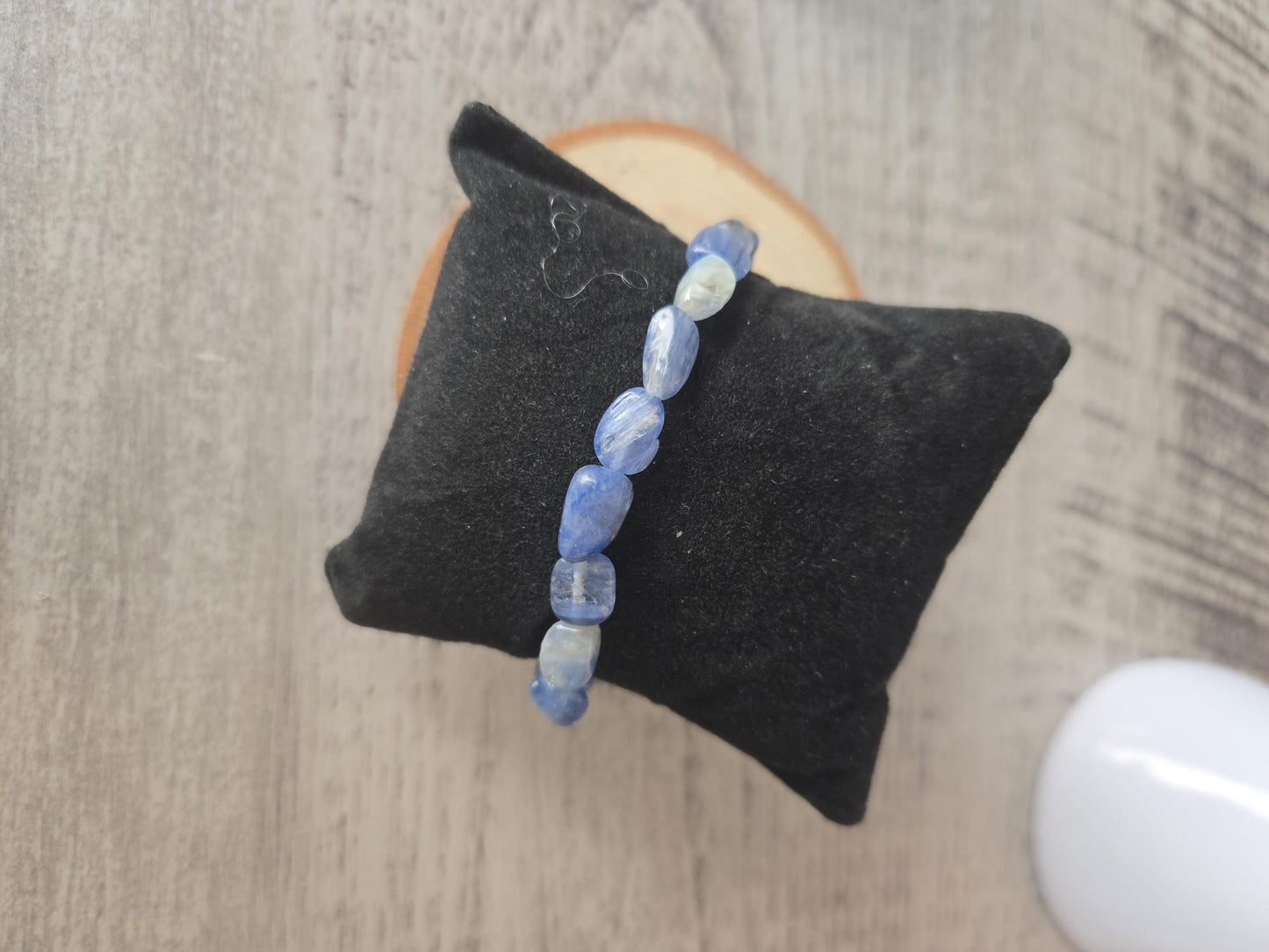Handmade Natural Kyanite Crystal Healing Gemstone Beaded Gemstone Bracelet
