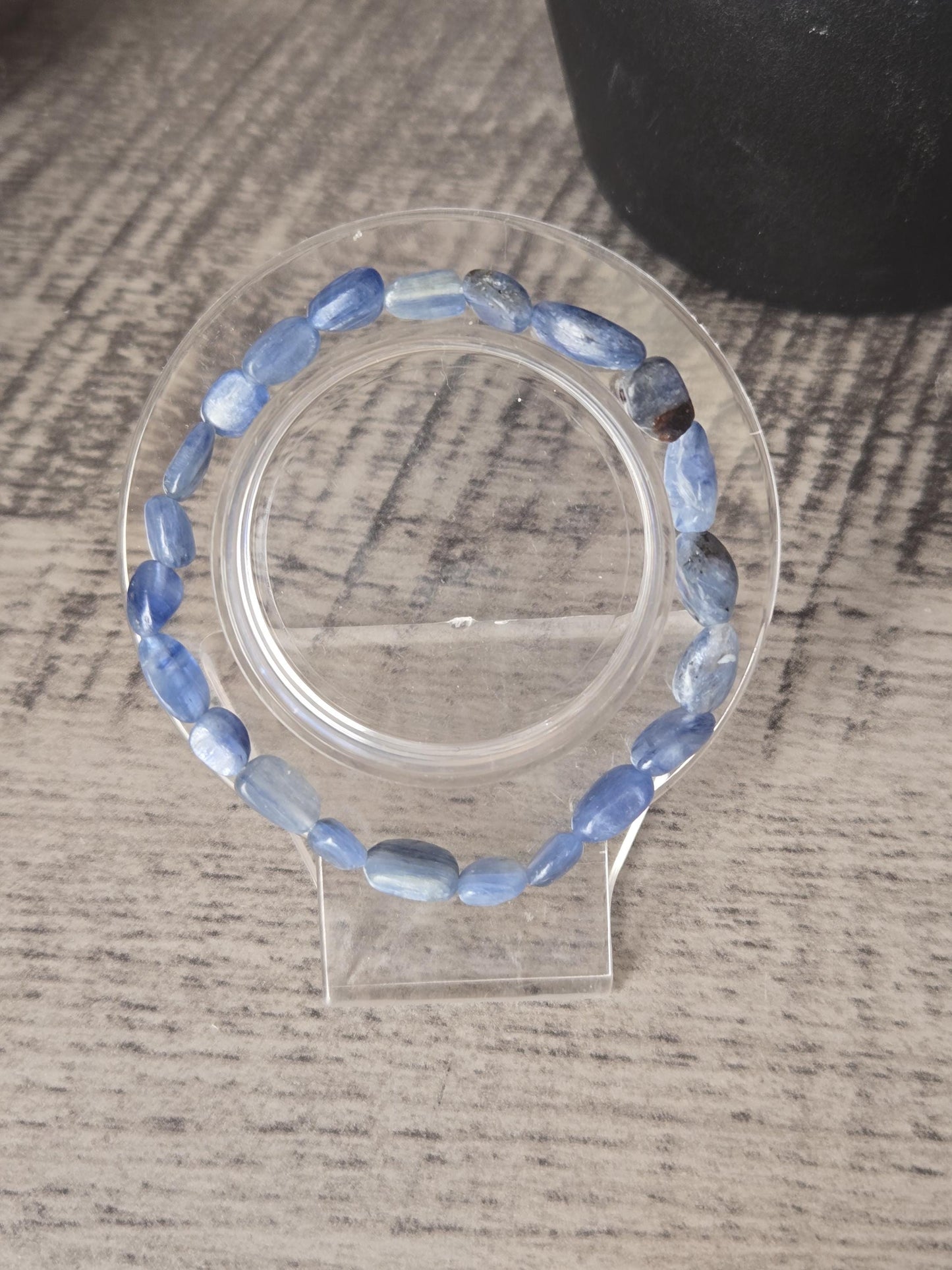 Handmade Natural Kyanite Crystal Healing Gemstone Beaded Gemstone Bracelet